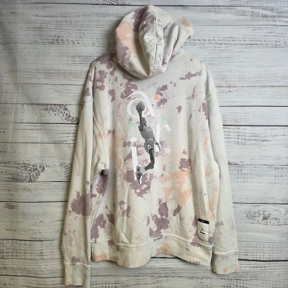 Air Jordan Sport DNA Dye Pullover Hoodie (DM1410-501) Size Mens Large Oversized